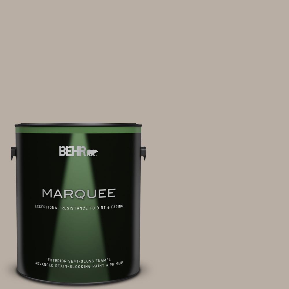 BEHR MARQUEE 1 gal. T1808 Off the Grid SemiGloss Enamel