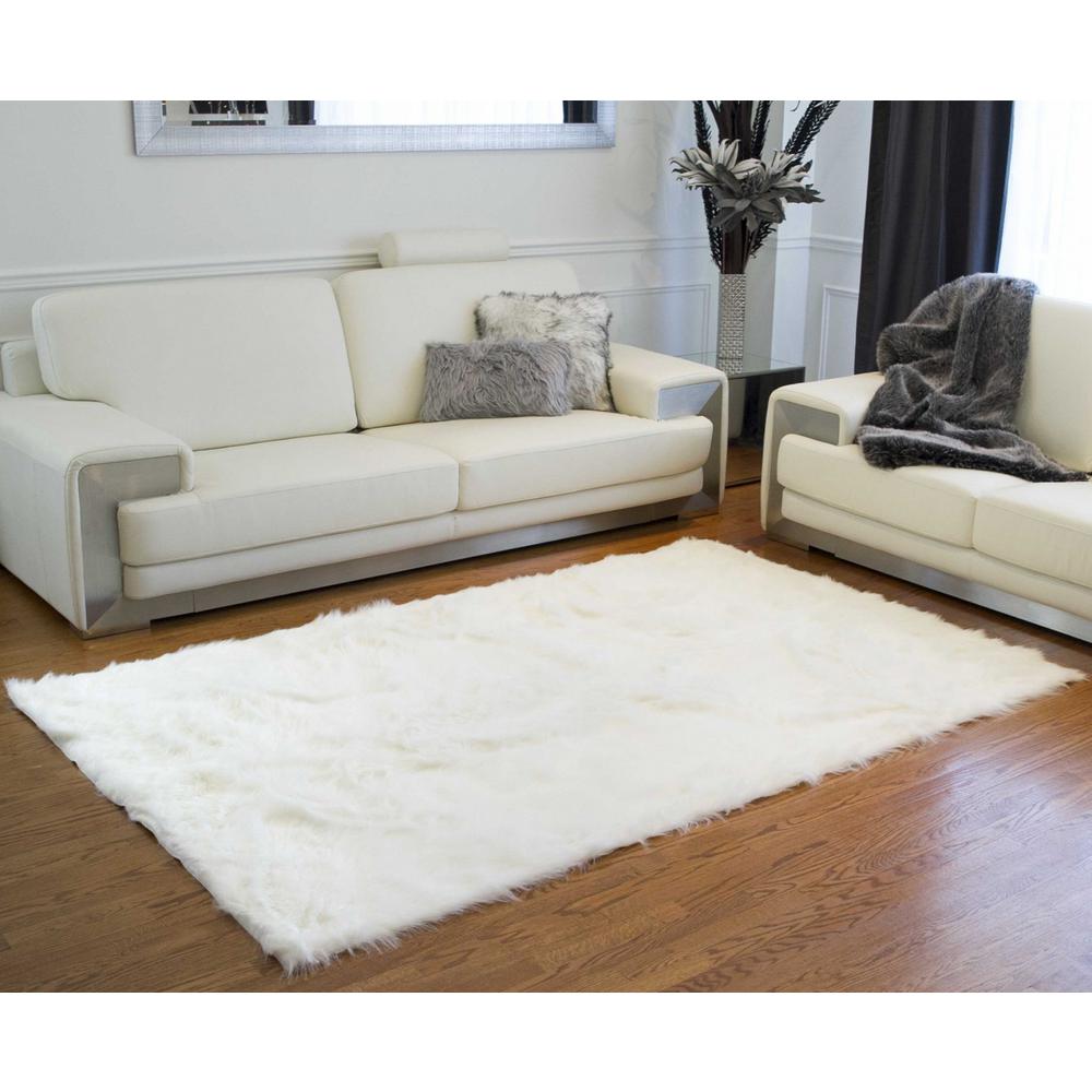 white fur chair on sale