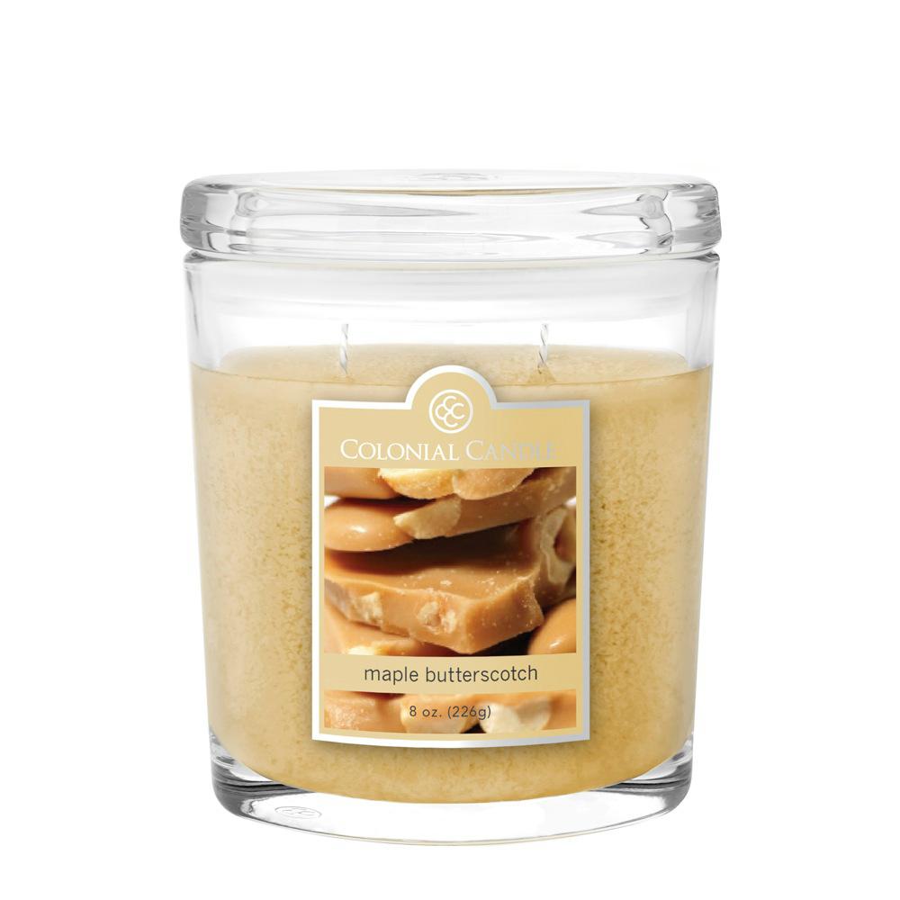 UPC 048019628396 product image for 8 oz. Maple Butterscotch Oval Jar Candle, Toffee | upcitemdb.com