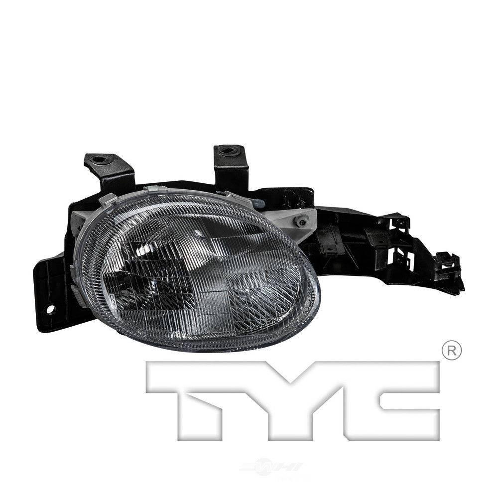 Tyc Headlight Assembly 1995 1999 Dodge Neon 2 0l 20 3006 01 The Home Depot