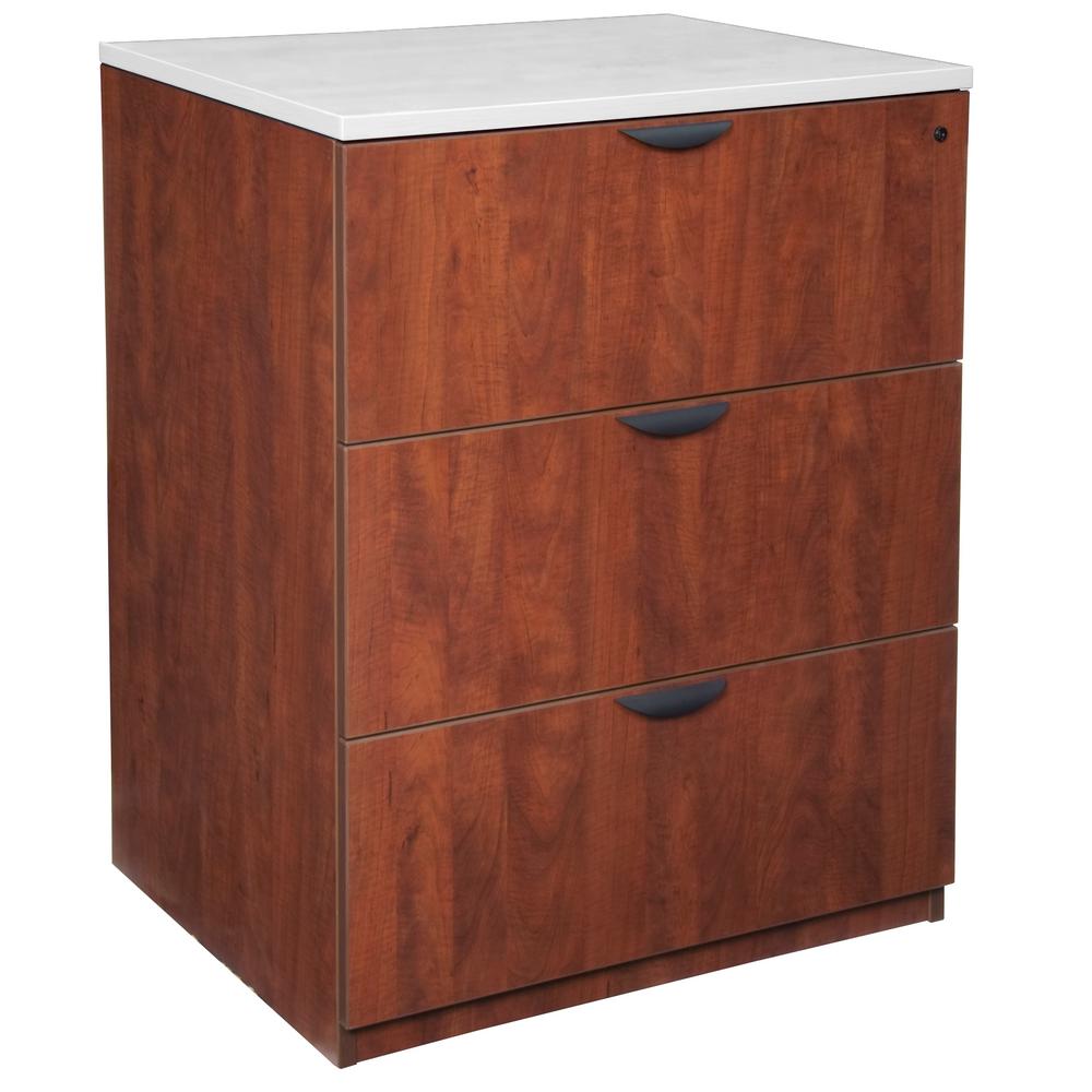 Cherry File Cabinets Home Office Furniture The Home Depot