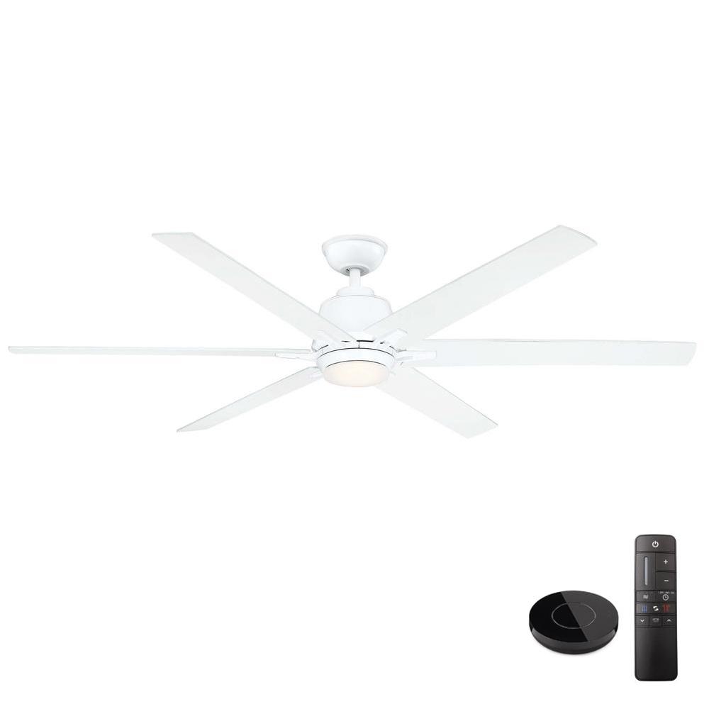 Home Decorators Collection Kensgrove 64 In Led White Ceiling Fan
