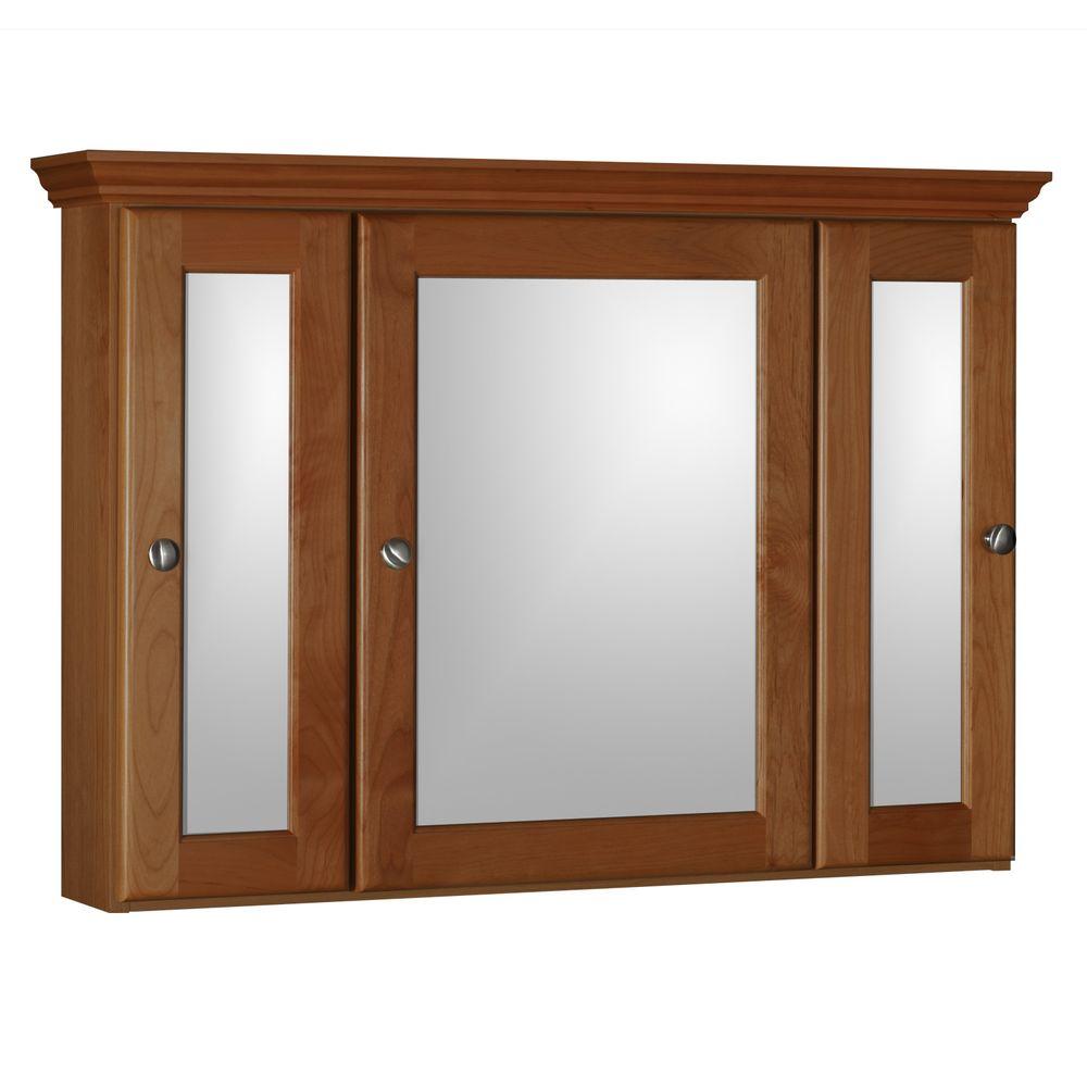 Brown Medicine Cabinets With Mirrors Medicine Cabinets The Home Depot