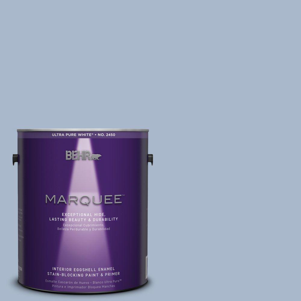 BEHR MARQUEE 1 gal. HDCSP1410 Blue Tribute Eggshell Enamel Interior