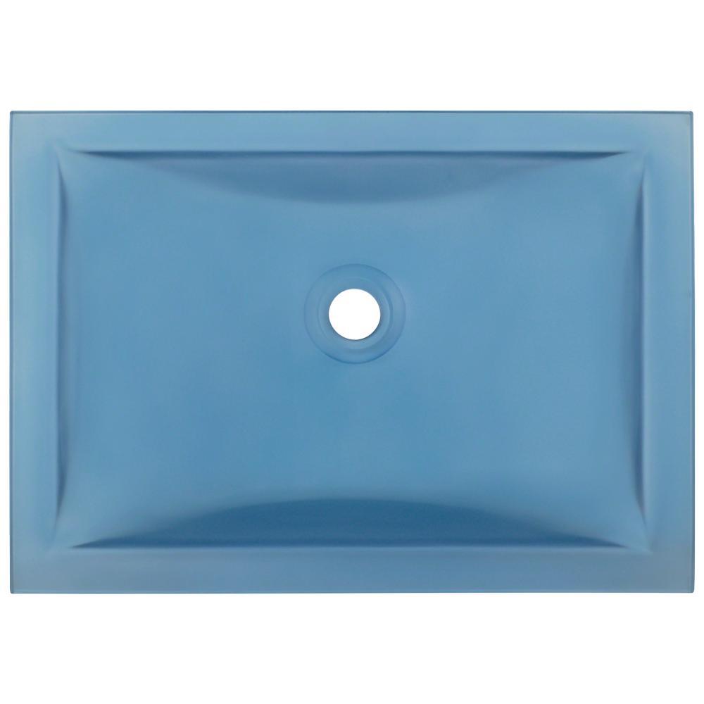 Aqua Bathroom Sinks Bath The Home Depot Undermount Gl Sink In Aqua
