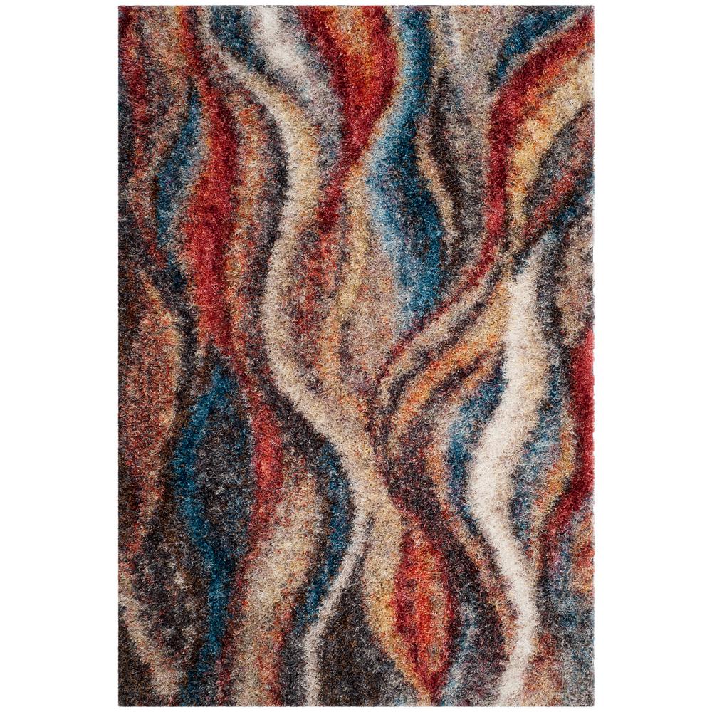 Safavieh Gypsy Rust Blue 8 Ft X 10 Area Rug Gyp523c The Safavieh Gypsy Rust Blue 8 Ft X 10 Area Rug