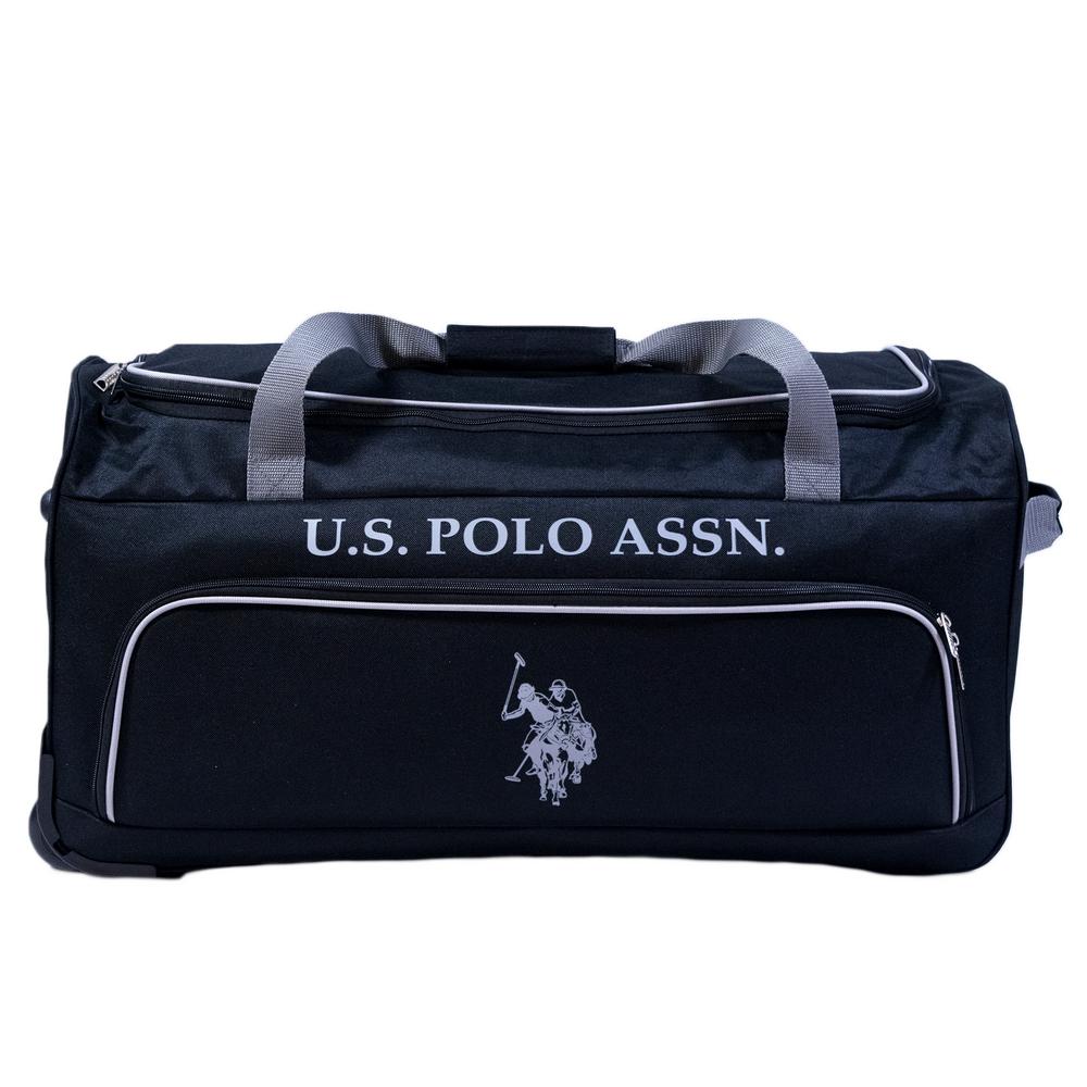 27 In Rolling Duffel Bag With Horse Logo And Trim