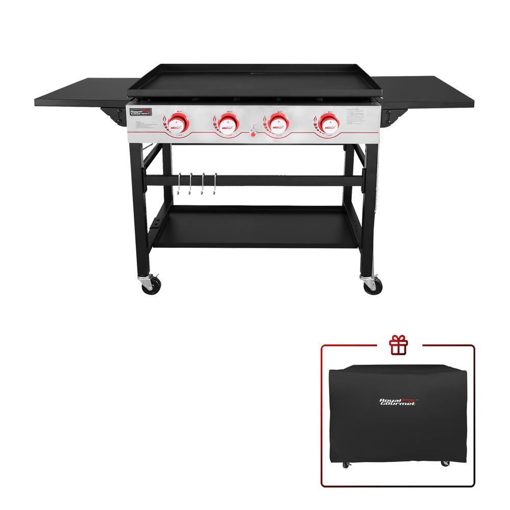 gas grills gourmet royal griddle outdoor propane flat burner lowes bbq grill