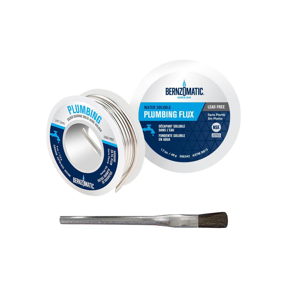 Safe-Flo 8 oz. Lead-Free Silver Solder-290242 - The Home Depot