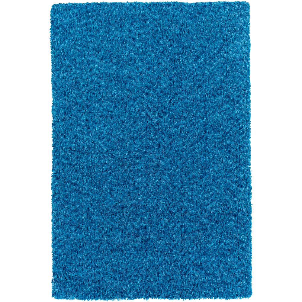 8 X 10 Surya Blue Area Rugs The Home Depot Charlie Bright Blue 8 Ft X 10 Indoor Area Rug