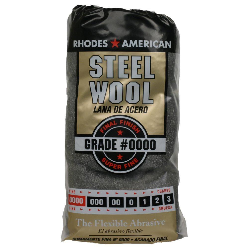 Homax #4/0 12 Pad Steel Wool, Super Fine Grade-10120000 ...