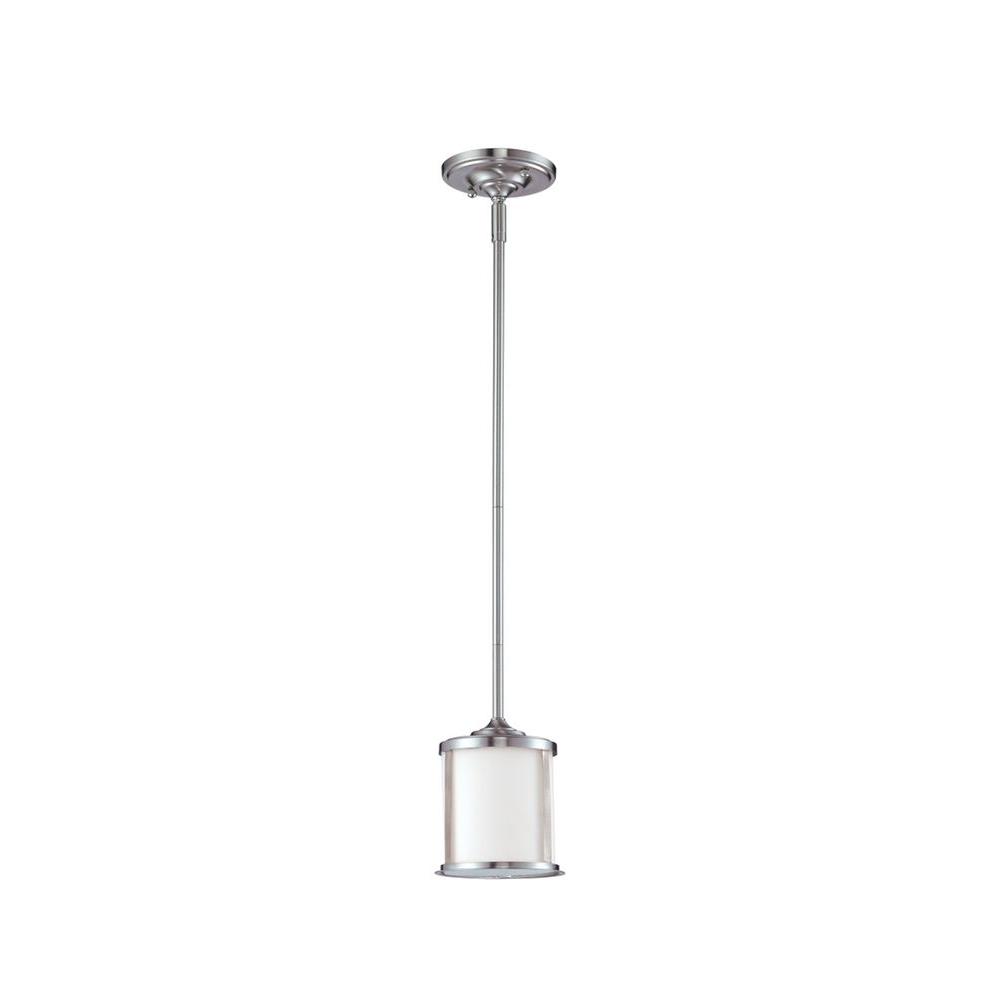Illumine Barrie 1Light Polished Nickel Mini PendantCLISH0243875