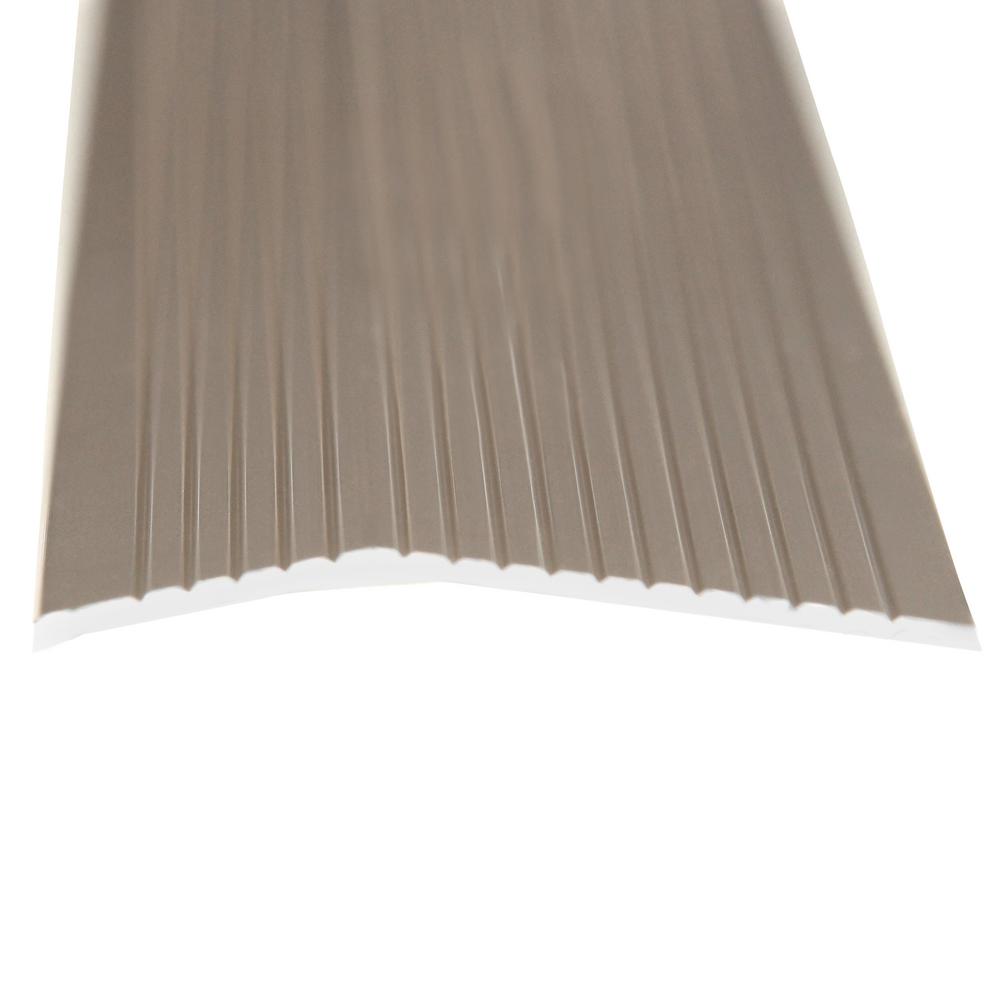 Trafficmaster Pewter Fluted 36 In X 2 In Carpet Trim