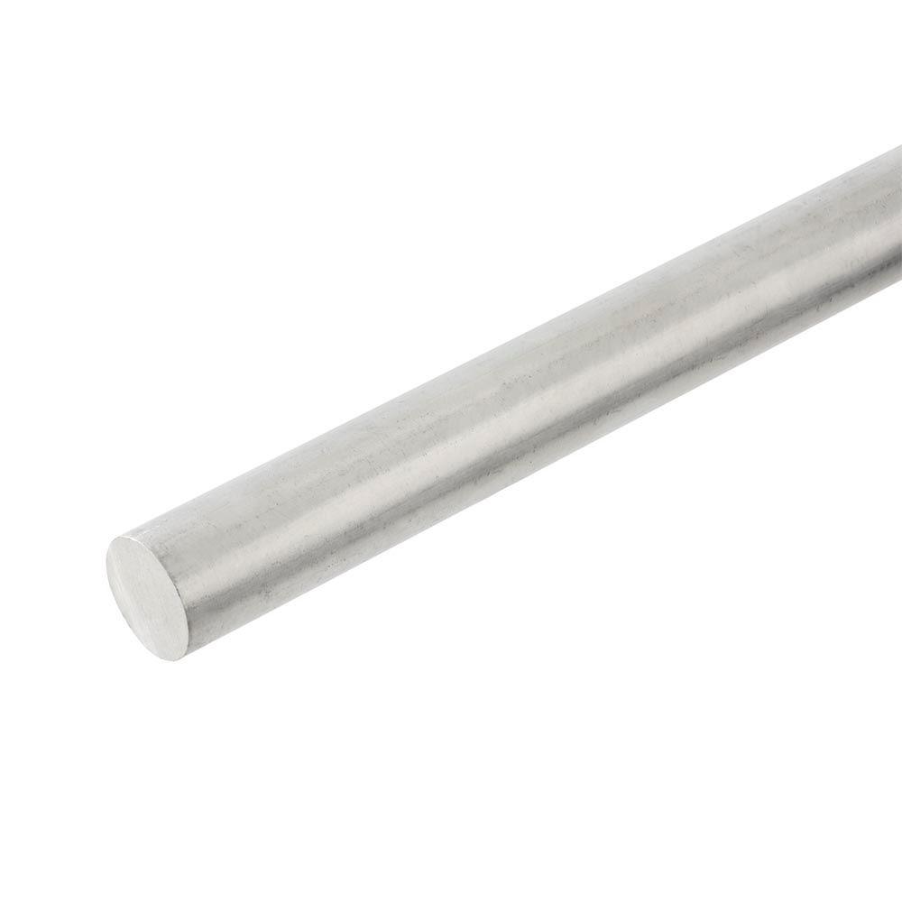 Everbilt 1/4 in. x 48 in. Aluminum Round Rod-800377 - The Home Depot 1 4 Stainless Steel Rod Home Depot