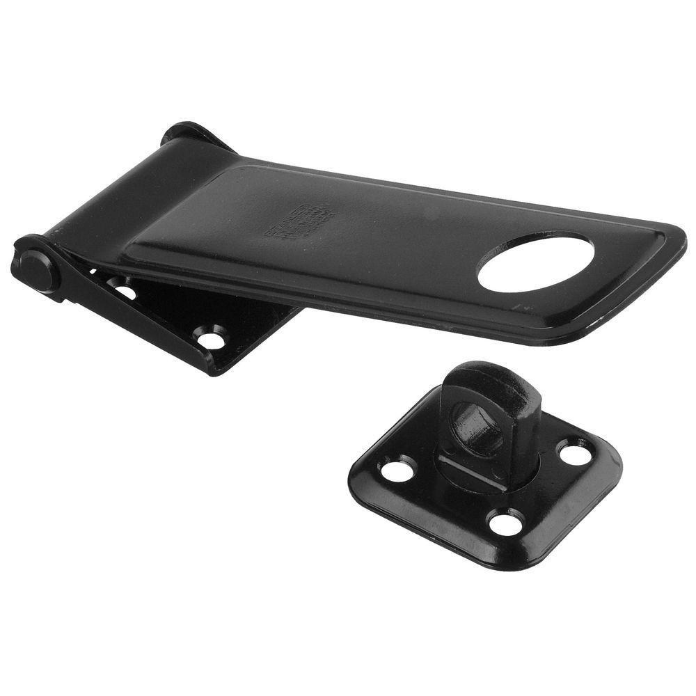 StanleyNational Hardware 6 in. Black Coated Rotating Post HaspCD911 6