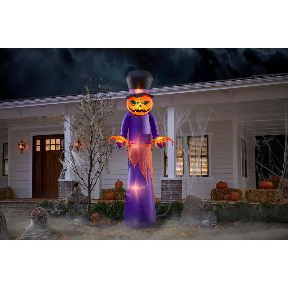 Halloween Inflatables Outdoor Halloween Decorations The Home Depot