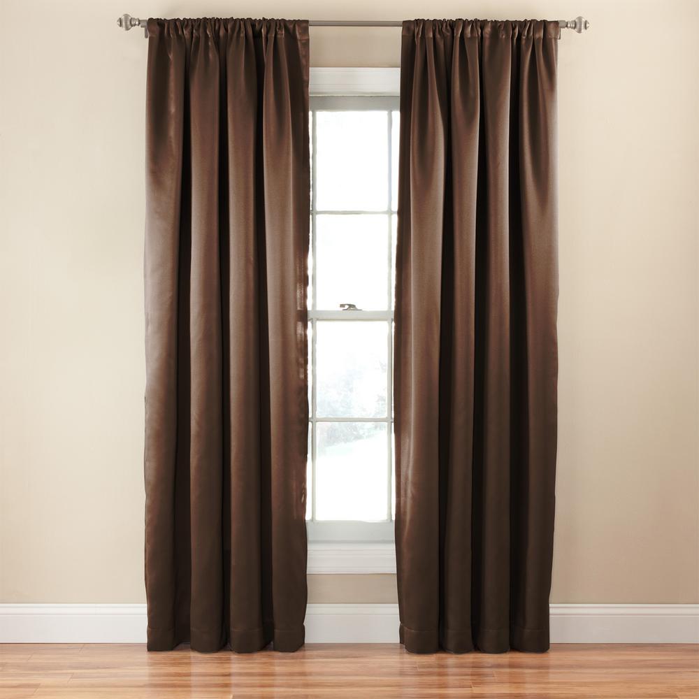 Espresso Eclipse Curtains Drapes Window Treatments The