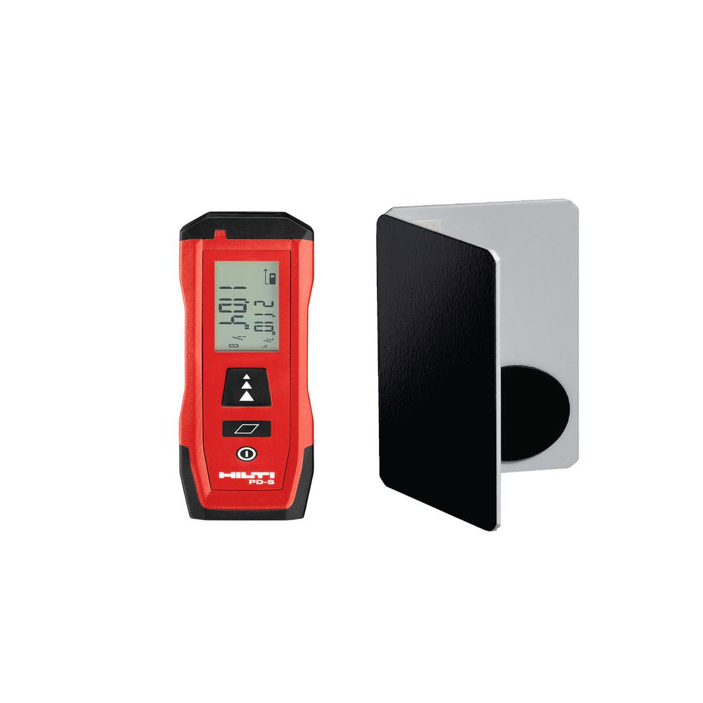 Hilti Pd S 200 Ft Compact Laser Range Meter With Target Plate