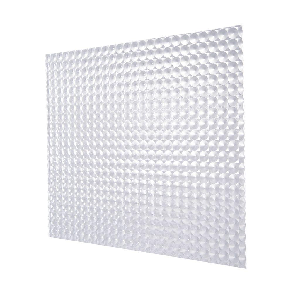 Lighting Panel Suspended Grid Acrylic 2 ft x 4 ft White Cracked Ice 5-Pack 