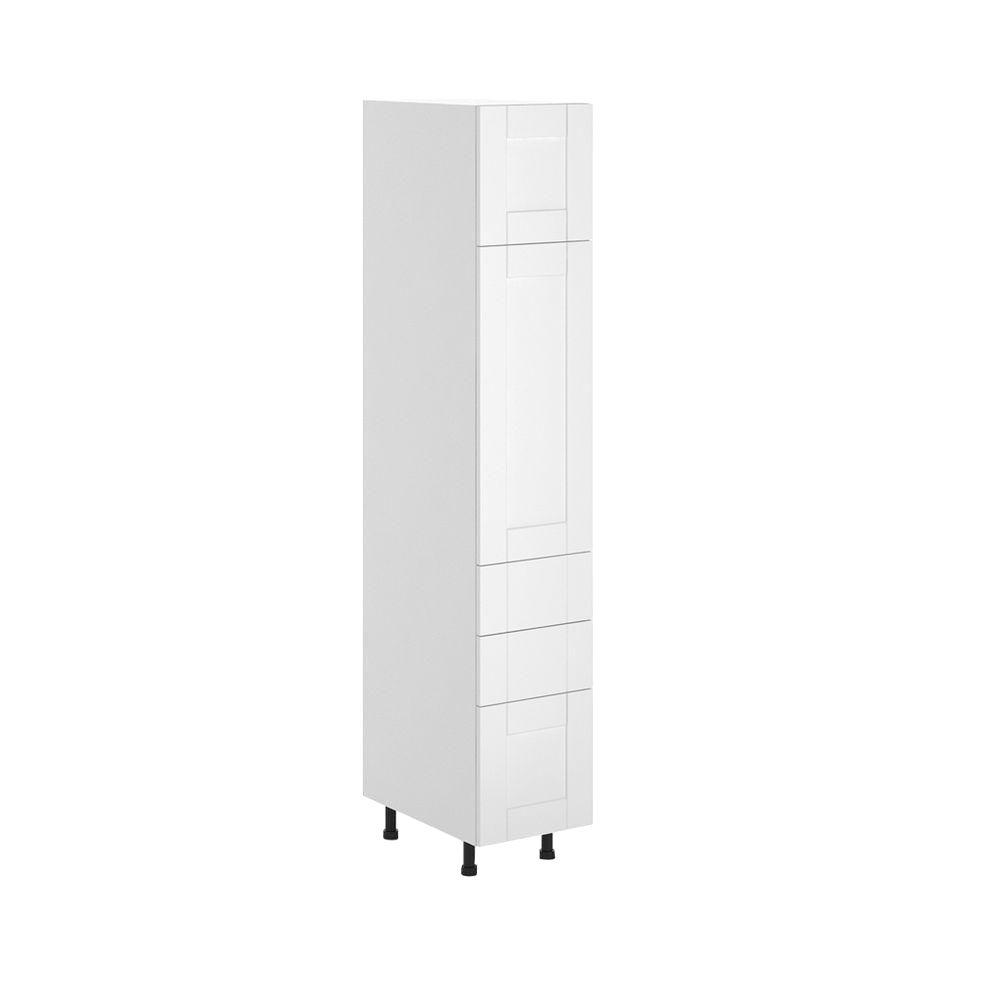 Fabritec Kitchen Cabinets The Home Depot Dublin Ready To Emble 15 X 83 5 24 In Pantry Utility Cabinet