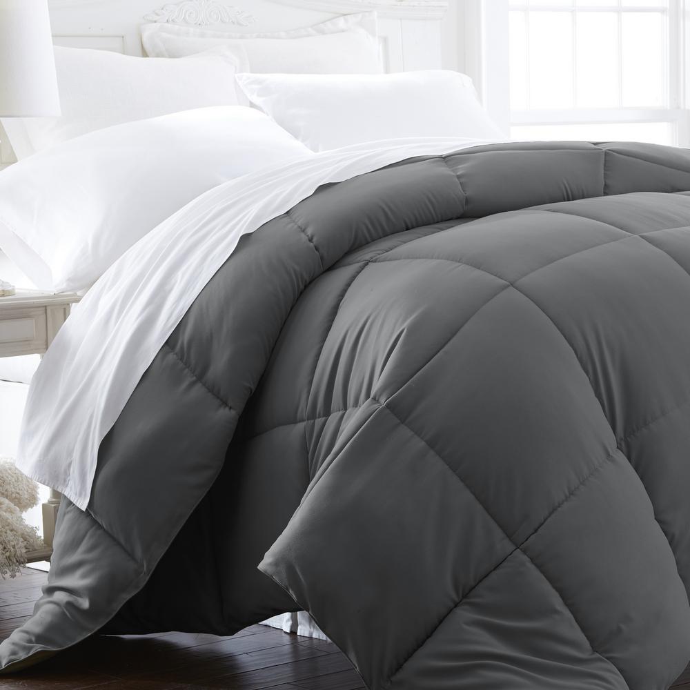 The Pillow Collection Florin Solid Bedding Sham Light Blue Queen//20 x 30,