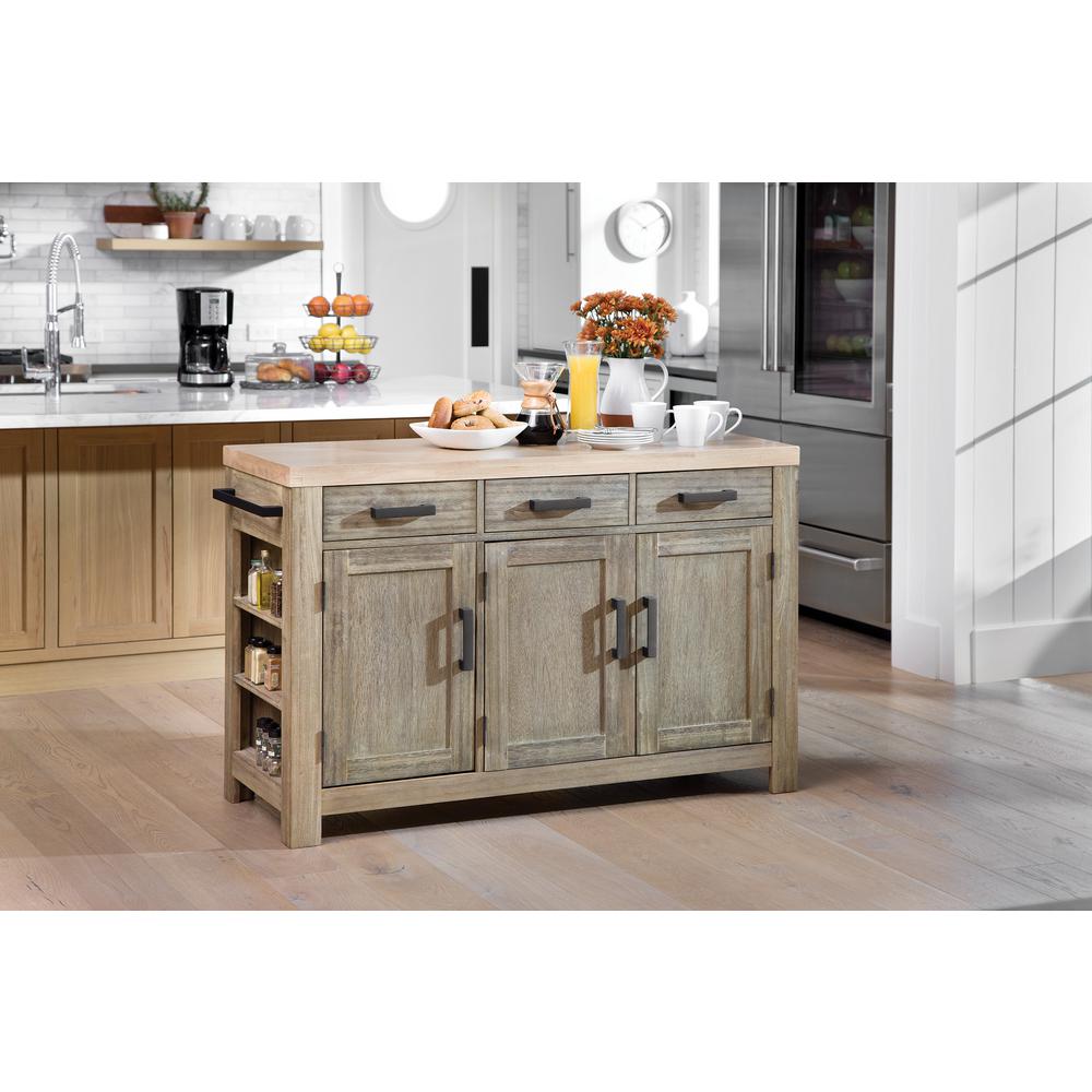 3 Drawer Kitchen Islands Kitchen Dining Room Furniture The Home Depot