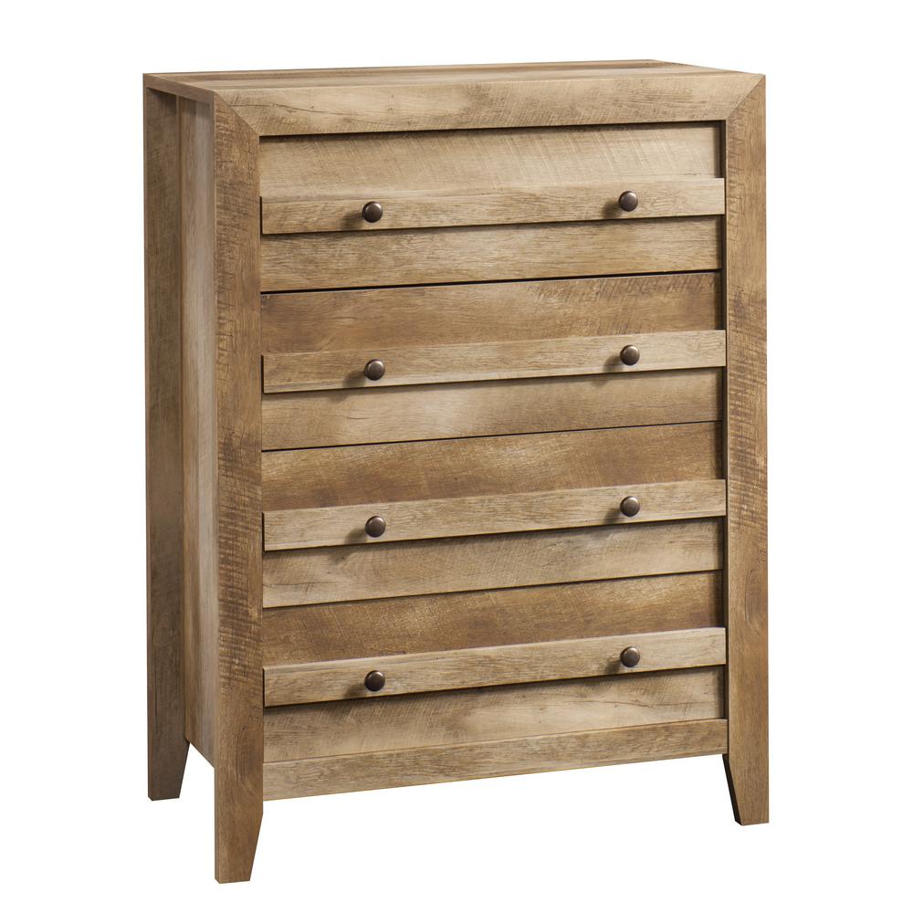 SAUDER Dakota Pass 4-Drawer Craftsman Oak Chest 418175 ...