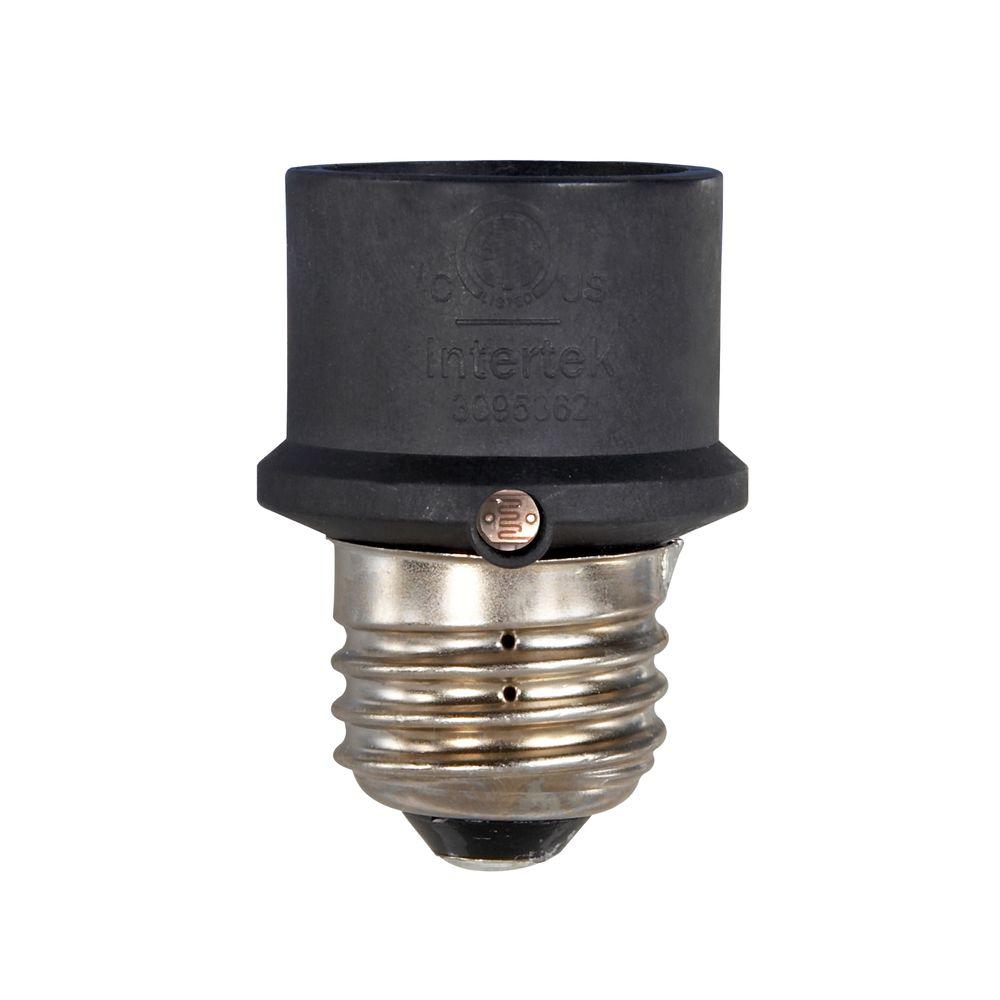 Westek Lighting Sensors Wiring Devices Light Controls The 150 Watt Indoor Outdoor Dusk To Dawn In Light Control Black