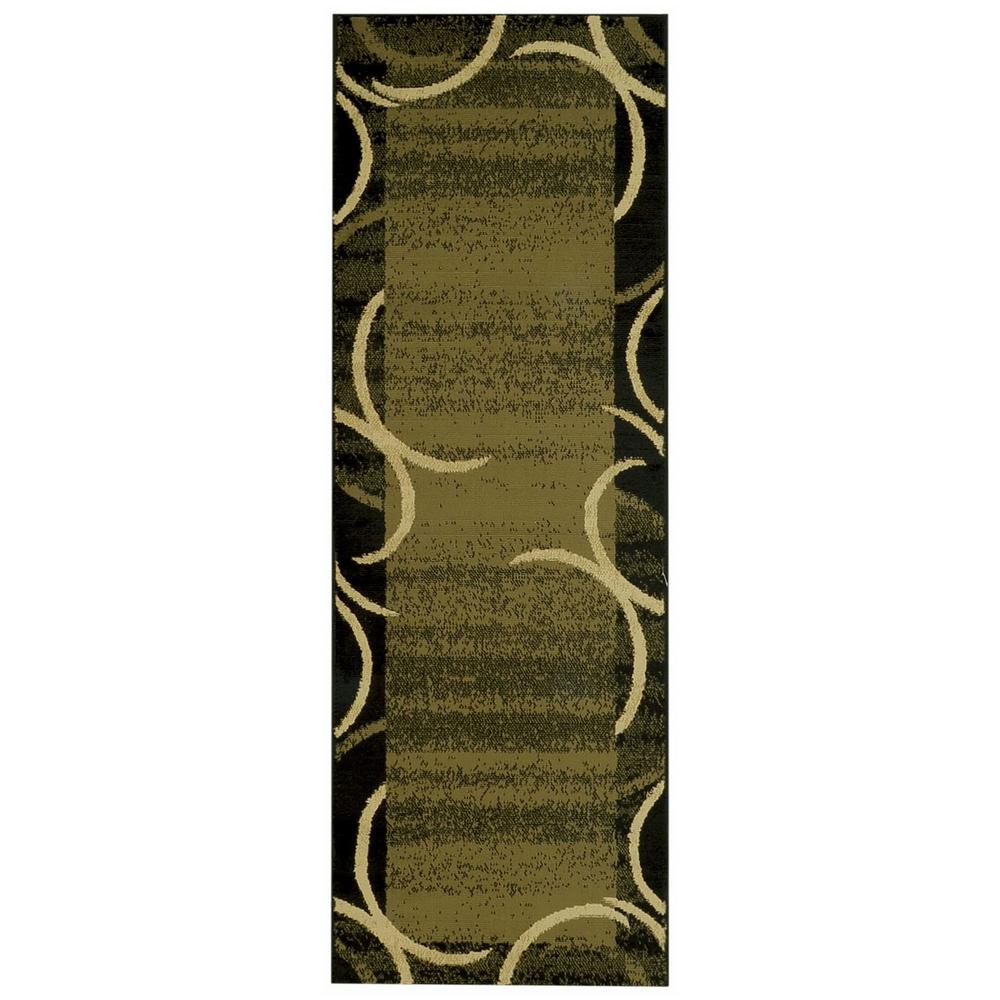 Modern Green Maxy Home Area Rugs The Depot Pasha Collection Green