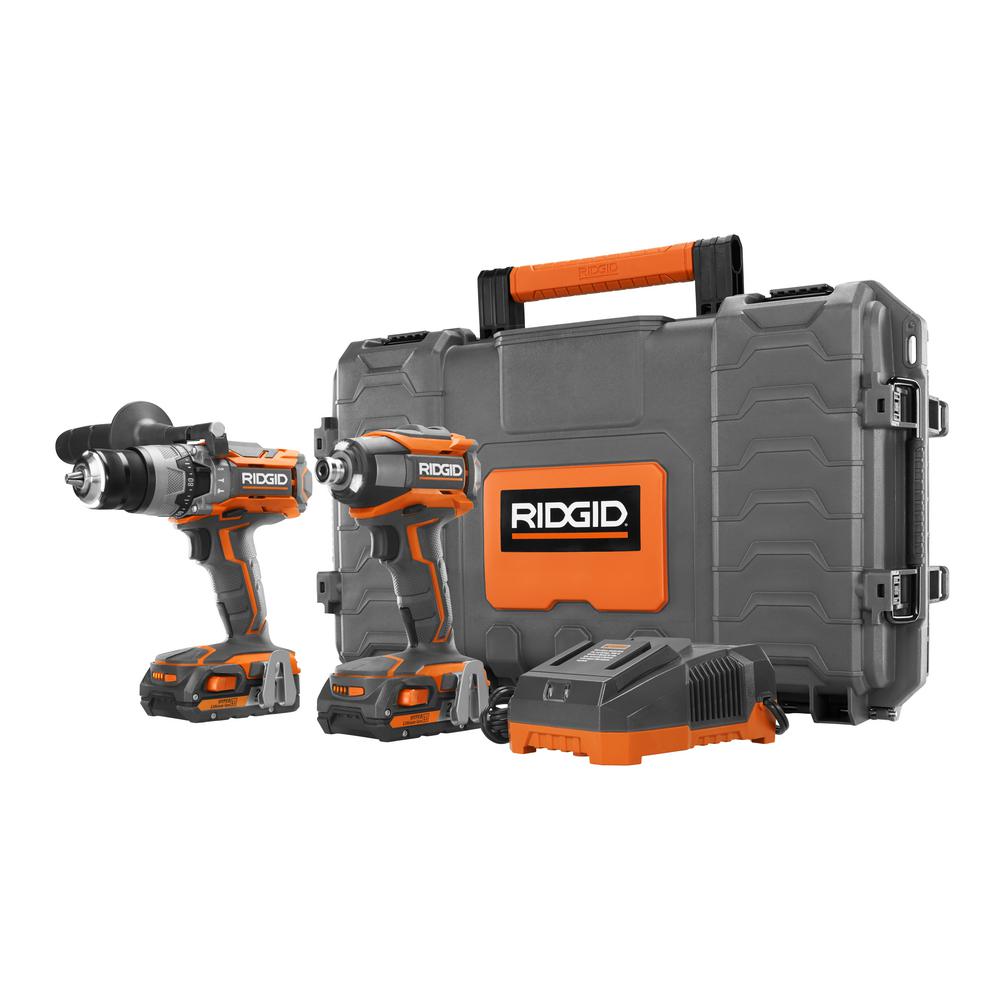 RIDGID - Power Tool Combo Kits - Power Tools - The Home Depot