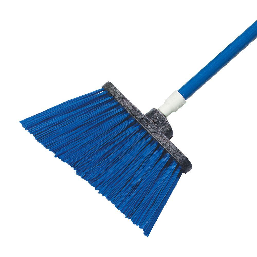 Carlisle Sparta Spectrum 56 in. DuoSweep Angle Broom with UnFlagged Bristle in Blue (Case of