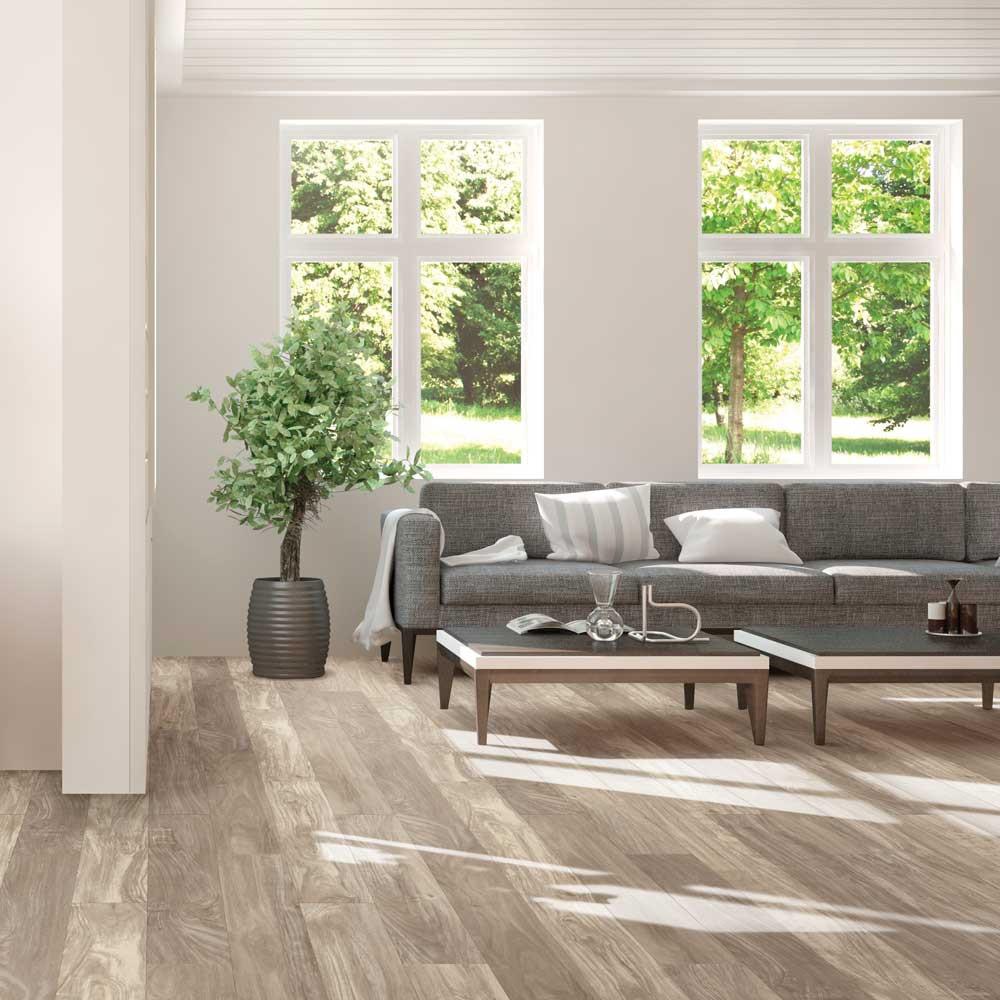 Home Decorators Collection Acacia Beige And Grey 6 In Wide X 36 In Length Click Floating Luxury Vinyl Plank Flooring 20 34 Sq Ft Case 360489 The Home Depot