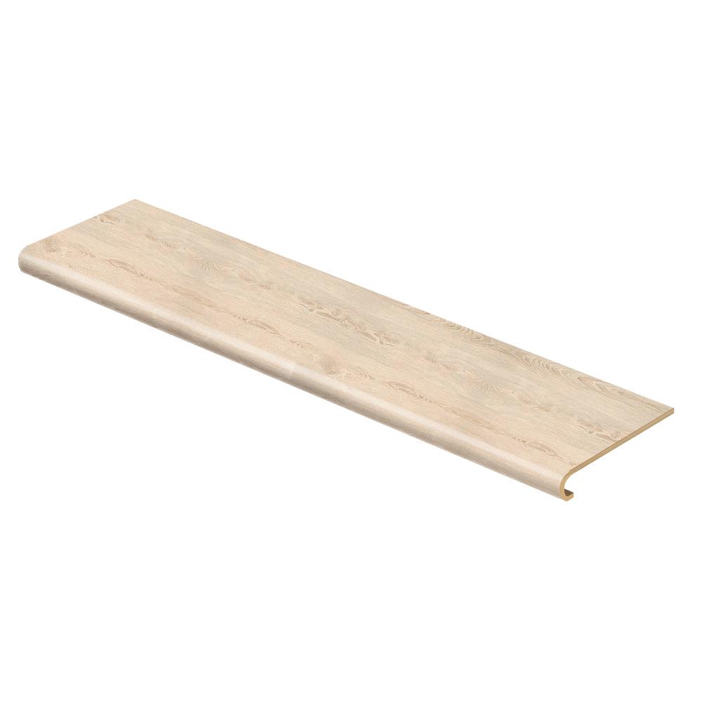 Cap A Tread Sand Dune Oak 47 in. Length x 121/8 in. Deep x 111/16 in. Height Laminate to Cover