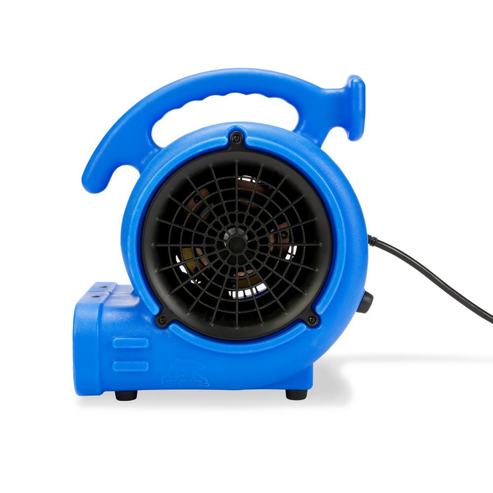 B Air Vp 20 1 5 Hp Air Mover For Water Damage Restoration Carpet