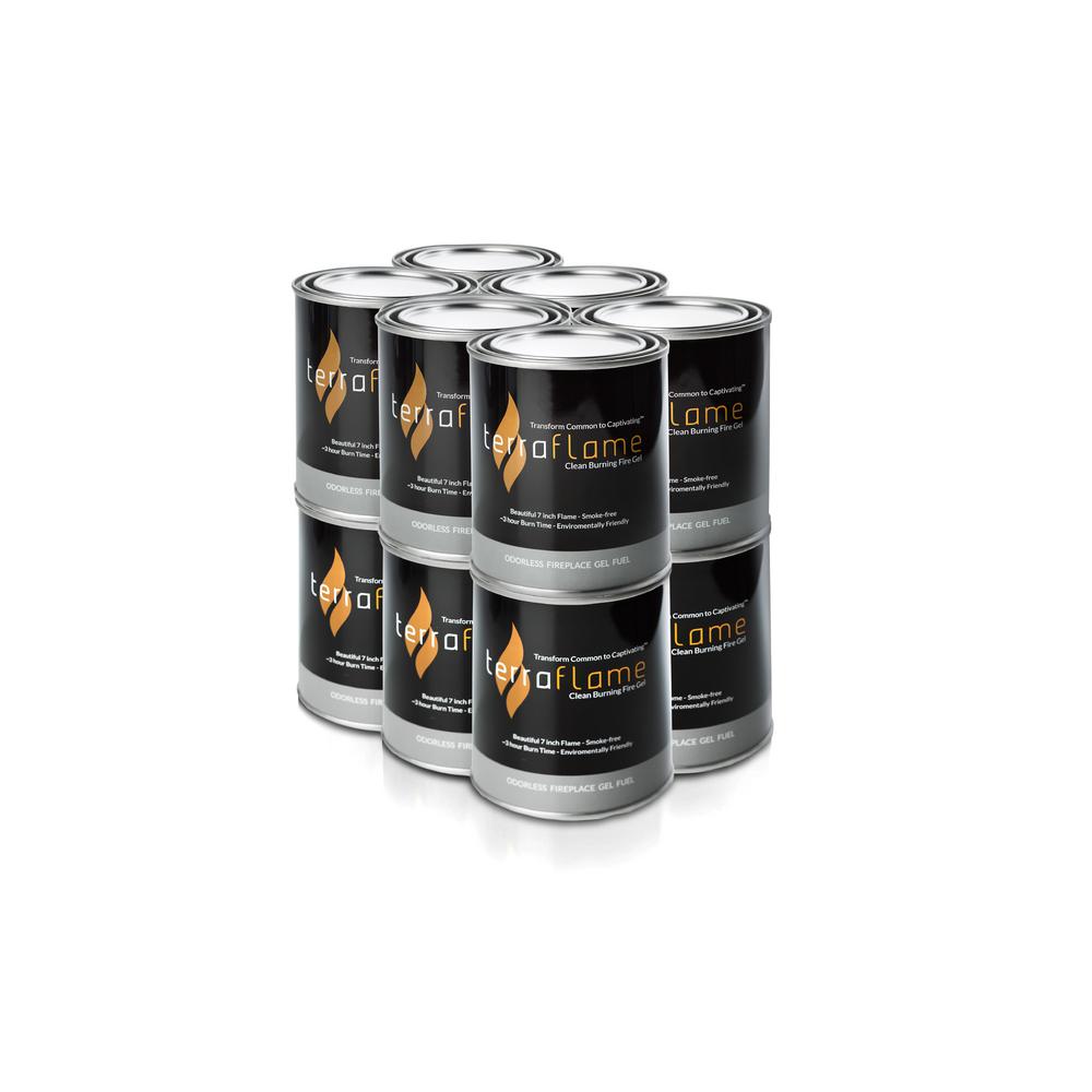 Terra Flame 5 In Citronella Gel Fuel By Sunjel 12 Pack