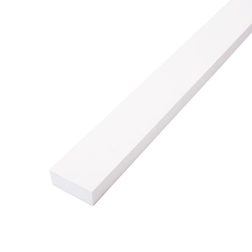 1 in. x 2 in. x 16 ft. Primed Pine FingerJoint BoardPFJB1216 The