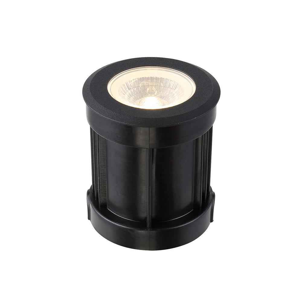 10 Watt Black Aluminum Outdoor Integrated Led Landscape Well Light