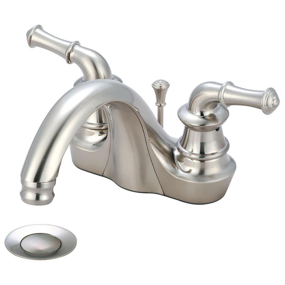 Pioneer Faucets Del Mar 4 in. Centerset 2-Handle Bathroom Faucet in ...