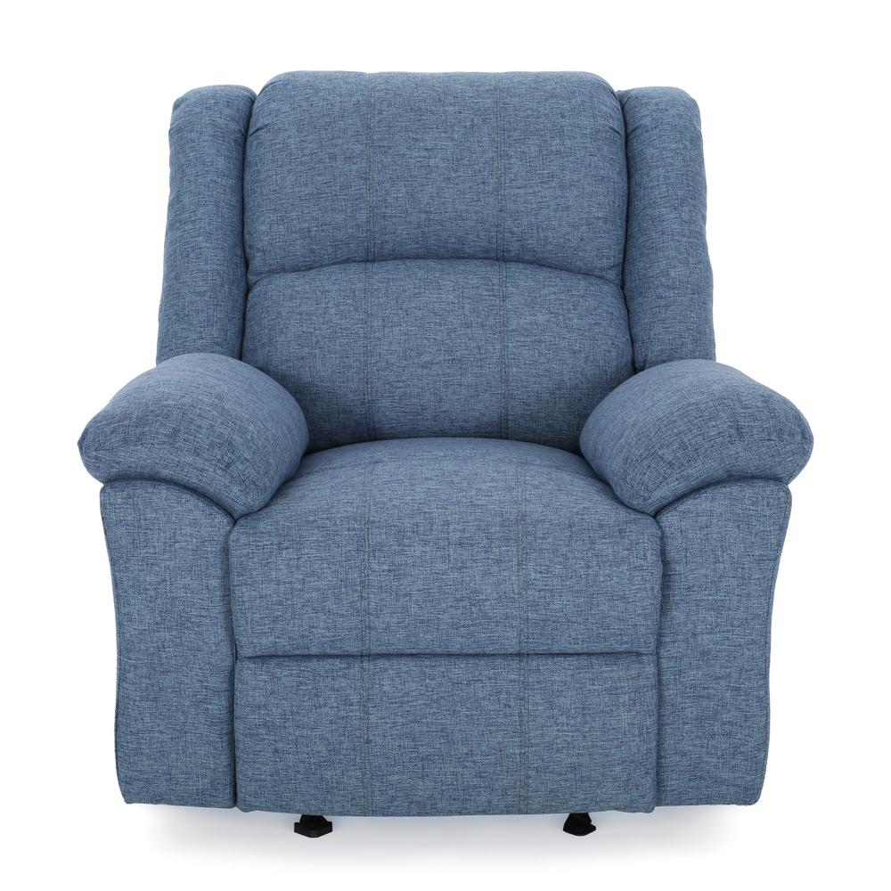 navy blue glider chair