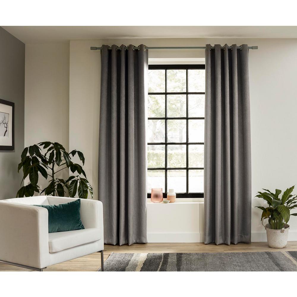 Ltl Home Products 95 In Intensions Single Curtain Rod Kit In