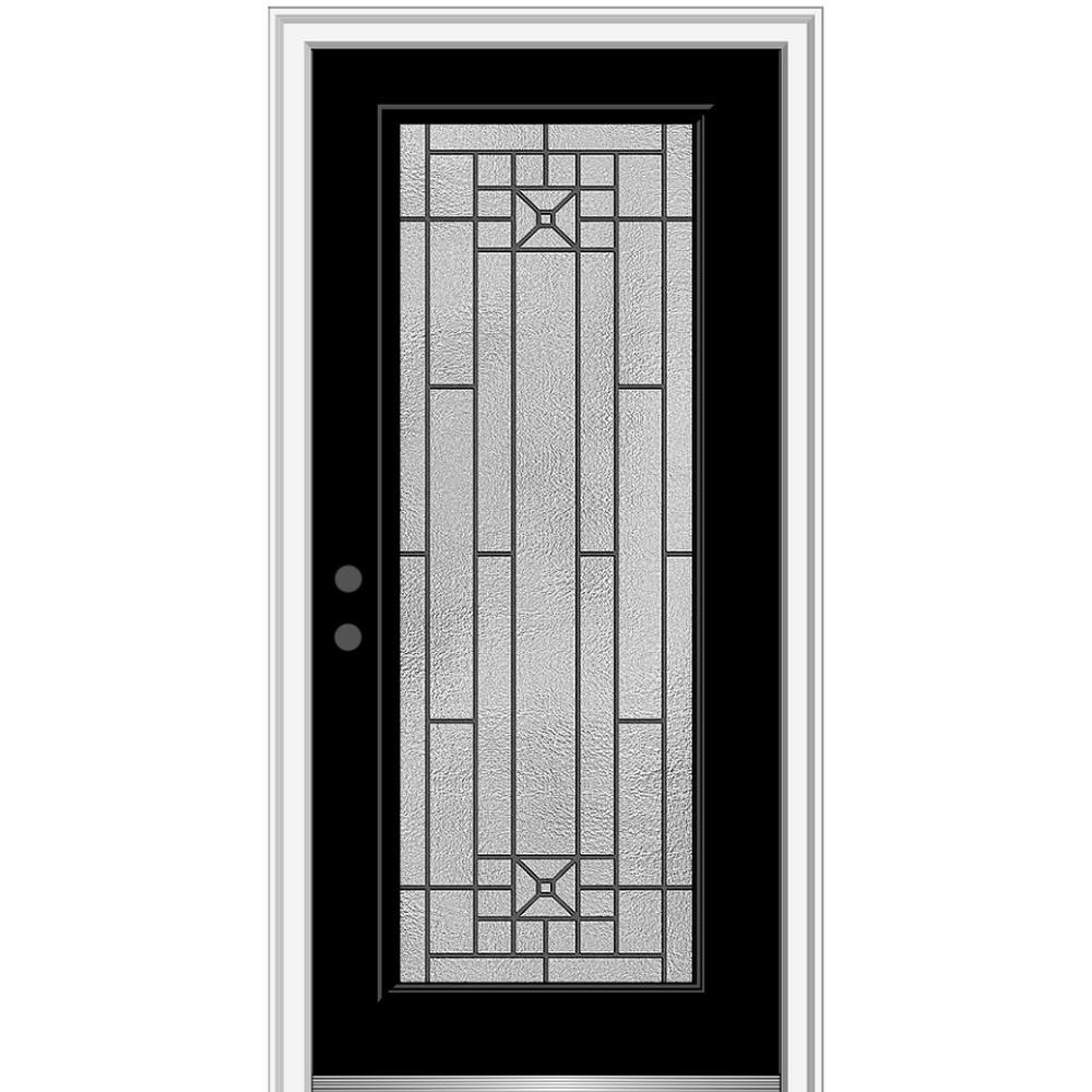 Mmi Door 34 In X 80 In Courtyard Right Hand Full Lite Decorative