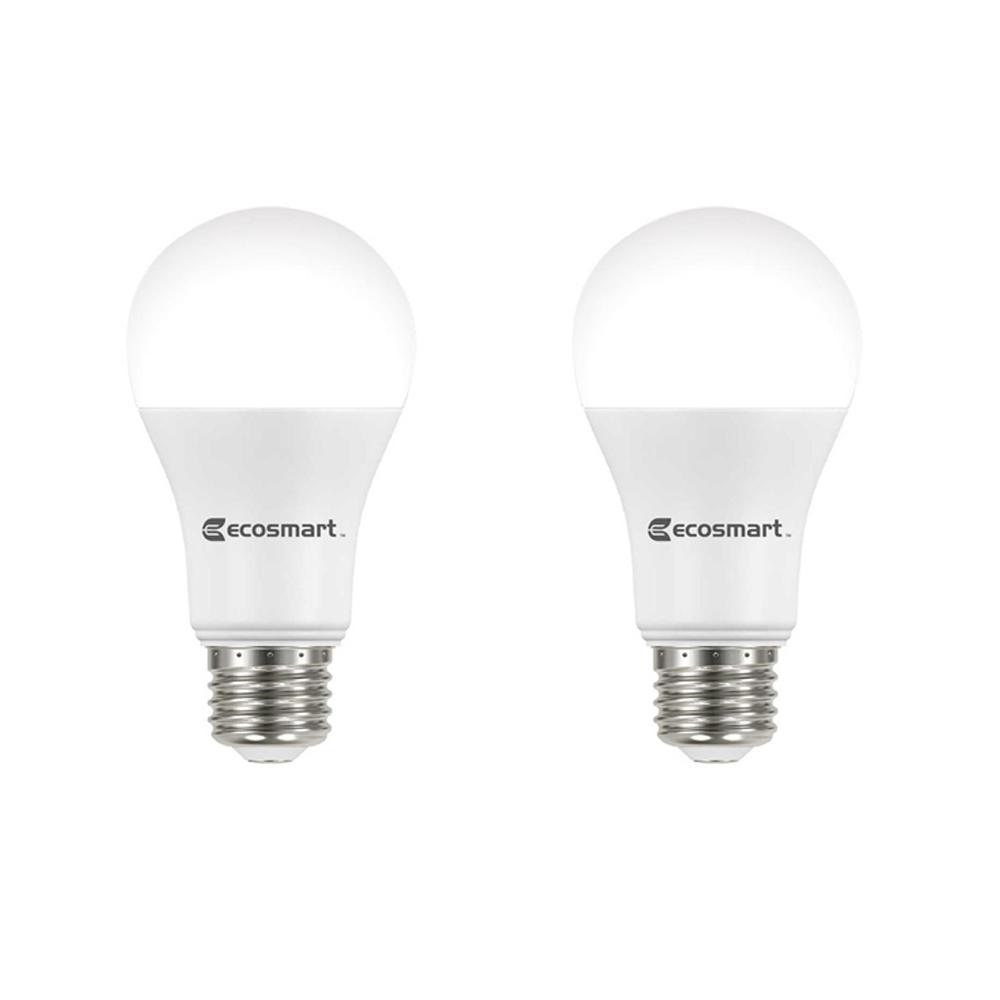 E26 Led Bulbs Light The Home Depot 100 Watt Equivalent A19 Dimmable Energy Star Led Light Bulb