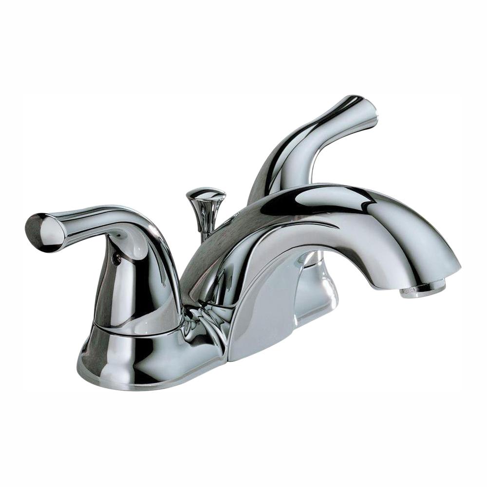 Chrome Delta Centerset Bathroom Faucets 2520lf A Eco 64 600 
