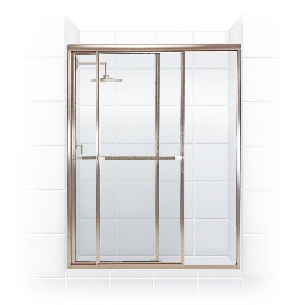 Coastal Shower Doors Paragon Series 58 in. x 70 in. Framed Sliding