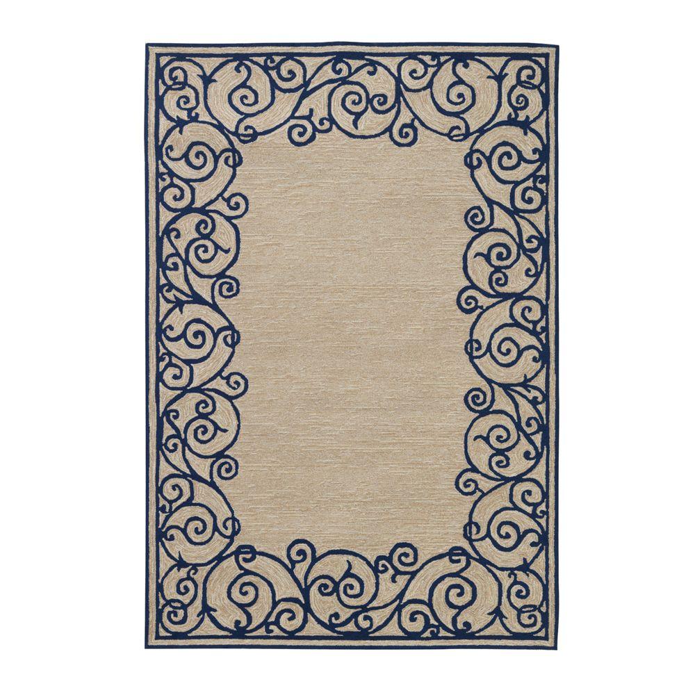Home Decorators Collection Estate Blue 4 ft. x 6 ft. Area Rug