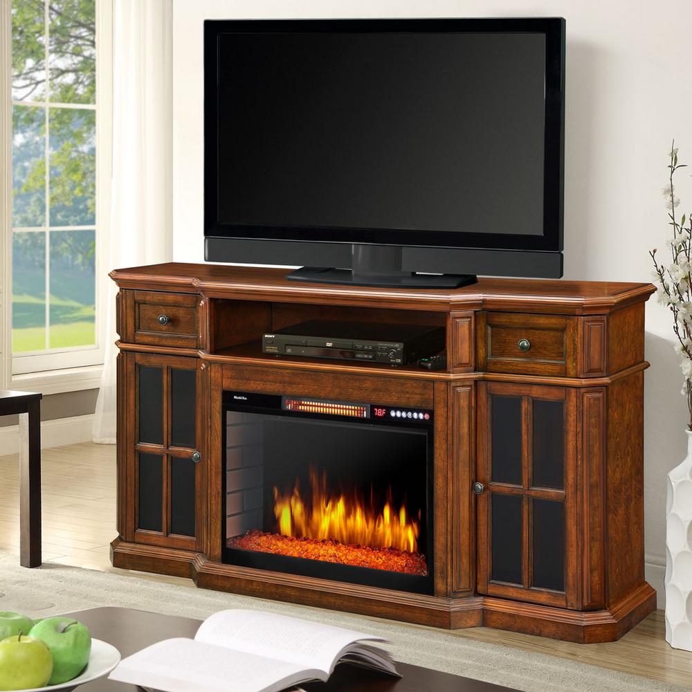 Muskoka Sinclair 60 In Bluetooth Media Electric Fireplace Tv