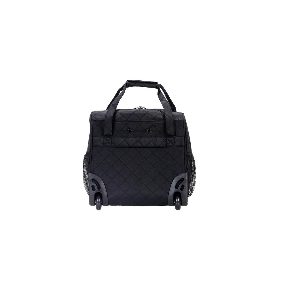 rockland melrose wheeled underseat carry on spinner