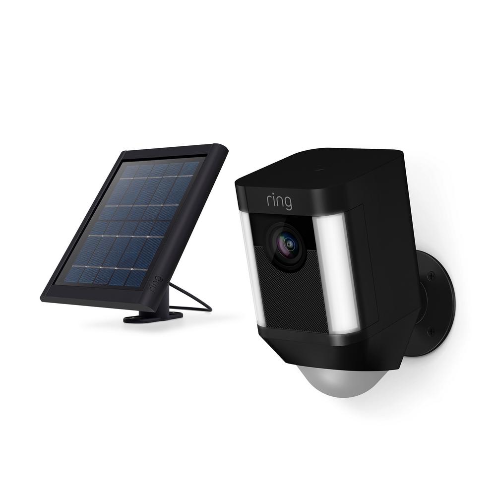 Wireless Security S The Home Depot Spotlight Cam Solar Outdoor