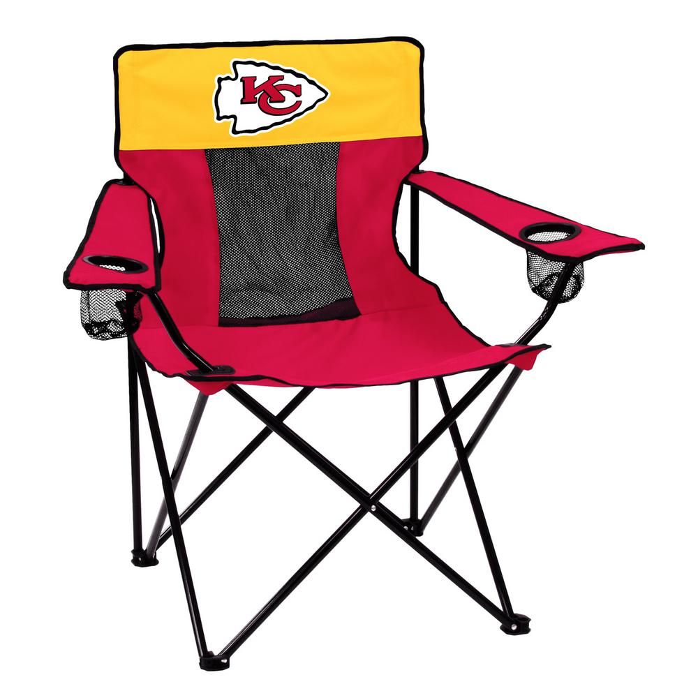 logobrands Kansas City Chiefs Elite Metal Folding Lawn Chair61612E