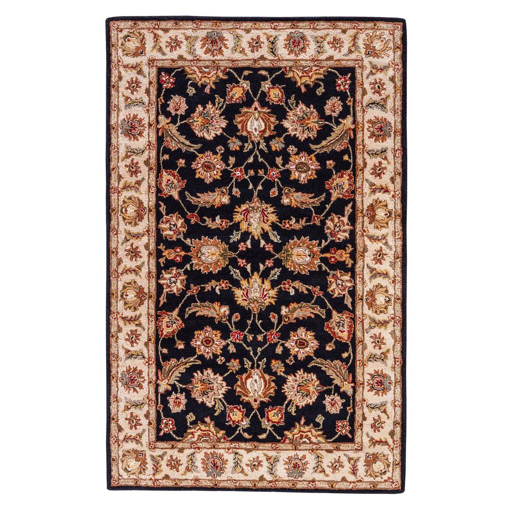 Jaipur Rugs Jet Black 9 Ft X 12 Oriental Area Rug Rug102973 Jet Black 9 Ft X 12 Oriental Area Rug